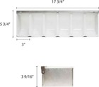 6 Compartments Condiment Dispenser Chilled Server Caddy Food Tray Sa  fvs031478 