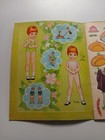 Vintage 1967 Uncut Paper Doll Book  Whitman Tina   Trudy Twin Dolls Book New 