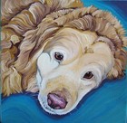  Pet Dog Cat Pet Portrait Custom Painting Canvas 11x14-carla Smale-bobbysbears