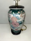 Antique Chinese Famille Rose Porcelain Vase Lamp 24   