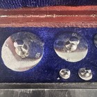 Vtg Balance Weight Set Wood Box Jewelers Apothecary 10mg-100g