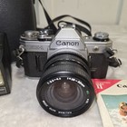 Vintage Canon Ae-1 Program Film Camera Lot With Lense And Accessories Untested