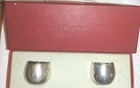 Tiffany co Pair2 Sterling Silver Barware Cordials Shot Glasses 25005