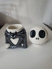 Disney Nightmare Before Christmas Jack Skellington Pumpkin Cookie Jar Canister 