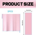 2 Pcs Quick-dry Gym Towels For Women  Yoga   Workout Sweat Towels Pink