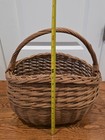 Vintage Handwoven  Basket Rattan wicker