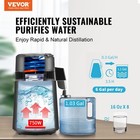 Water Distiller  4l 1 05 Gallon Pure Water Purifier Filter For Home Countertop  
