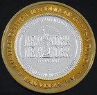 New York New York Limited Edition  10 Gaming Token  999 Fine Silver Inv 23