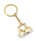 Golf Cart Golf Course Keychain Metal Lucky Charm Pendant