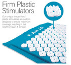Kanjo Fsa Hsa Eligible Premium Acupressure Mat And Pillow Set For Back Pain Reli