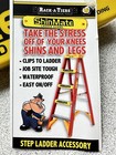 New Rack-a-tiers 65100 Shin Mate Ladder Guard Clip On Step Ladder Foam Pad