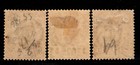 Thailand 67-69  1894 Surcharges  Mint Hinged  Scott  64