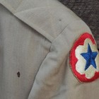 Us Army Tan Dress Jacket Coat W  Patches Korean War Era