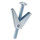 10pk Everbilt 1 4 In  X 4 In  Zinc-plated Toggle Bolts With Mushroom Head Screws