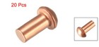 20 Pcs 5 16  X 5 8  Round Head Copper Solid Rivets Fasteners