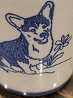 Corgi Louisville Stoneware Mug Corgi Dog In Daisy Flowers Signed