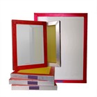 6pcs pack 20  X 24  Aluminum Screen Printing Frame 305 Yellow Mesh Count Usa