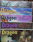 Dragon Magazine Tsr D d  76   90 Lot     14 Vintage Issues 1983-1984     Near Run