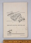 Vintage 1937 Leitz Leica Camera Manual Directions Part Ii Interchangeable Lenses