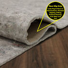 Dual Surface - Felt   Rubber - Non-slip Backing Rug Pad Carpet Pad