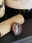Guild Of Sommeliers Lapel Pin     Red   Gold Enamel Sommelier Badge