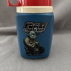 Vintage 1981 Yoda Empire Strikes Back Blue Thermos Red Cup Clean Excellent
