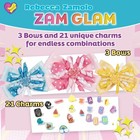 Rebecca Zamolo Zam Glam Hair Bow Set- Combine Unique Charms  Custom Diy Fashi   