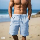 Men Casual Lightweight Shorts Basketball Sports Gym Fitness Cargo Pants Workout