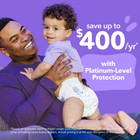 Luvs Platinum Protection Baby Diapers  Size 6  120 Count