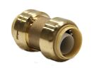 Efield 10 Pcs  1 2  X 1 2   Push Fit Couplings Brass Fittings With Clip  No Lead