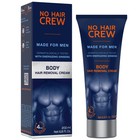 Painless Hair Removal Cream For Men - Body   Manscaping  Energizing Ginseng  200