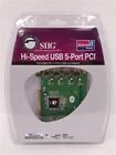 Siig Usb 2 0 5 Expansion Port Pci Card - 586163-001