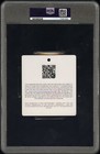 Super Bowl 51 Opening Night Press Pass Badge Psa Ticket Stub Tom Brady 1 30 2017
