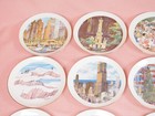 Complete Full Set Of 20 Vintage Franklin Mcmahon  the Chicago Collection  Plates