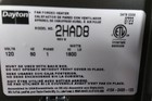 Dayton 2had8 120vac 6142 Btuh Recessed Electric Wall-mount Heater
