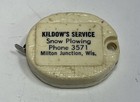 Vintage Tydol Flying  a  Gas   Oil Advertising Tape Measure Milton Junction  Wis