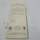 Vintage 1958 Yosemite National Park California Souvenir Brochure Images Map