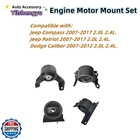 Engine Motor Mount Set Compatible With Jeep Compass Patriot 2007 2008 2009 20