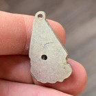 Viking Amulet Bronze Ancient Rare Pendant Stone Vintage Antique Orange Stone