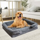 Medium Dog Bed Washable Dog Crate Beds For Large Dogs And Cats Plush Soft