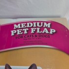 Ideal Pet Products Pet Door Plastic Medium Flap White Strong Unbreakable New