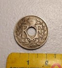 1918 France 10 Centimes Coin
