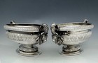 Pair Bull s Heads Bowls By Theodore Starr 90 Oz