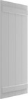 Ekena Millwork 21 1 2 w X 40 h True Fit Pvc Four Board Joined Board-n-batten Shu