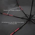  bgg  Compact Folding Easy Lightweight Small Umbrella Rain Sun Anti Uv 6 Colors