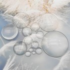 6-50mm Clear Crystal Glass Dome Flat Back Round Cabochons Tiles Cameo For Crafts