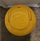 Lego 12    2010 Large Yellow Head Storage Case Container W  2 Trays 