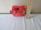 Vintage Gaf View-master Red Viewer W  Orange Ball Lever Made In Usa 1980 Toy
