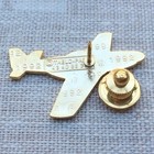 Pin s Folies      french Vintage Tablo Military Aircraft Plane   Pin Mustang