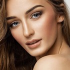 14k Solid Yellow Gold Round Cubic Zirconia Stud Earrings Sizes 3mm